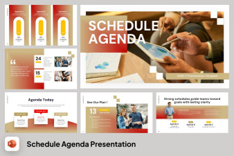 Schedule Agenda PowerPoint Template